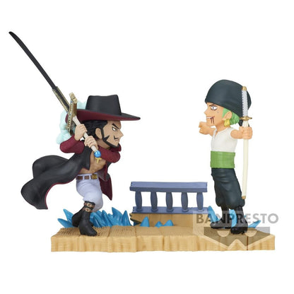 One Piece Log Stories - Zoro vs Mihawk 7cm