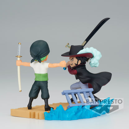 One Piece Log Stories - Zoro vs Mihawk 7cm