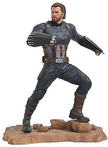 Diamond Select Captain America Infinity War 23cm (Scatola Danneggiata)