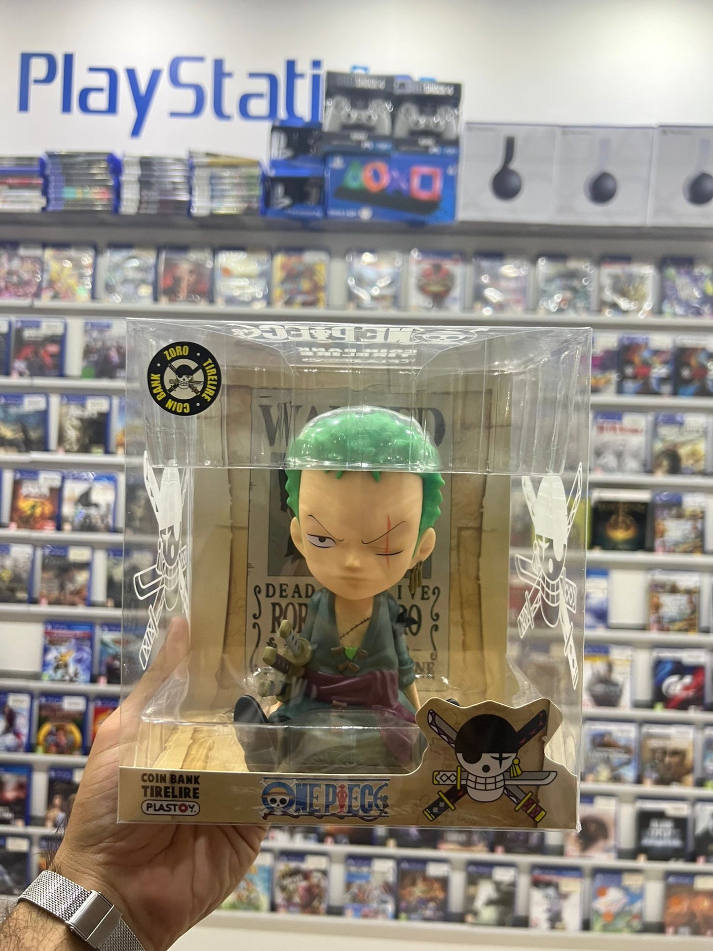 One Piece Bust Money Bank Zoro 18 cm