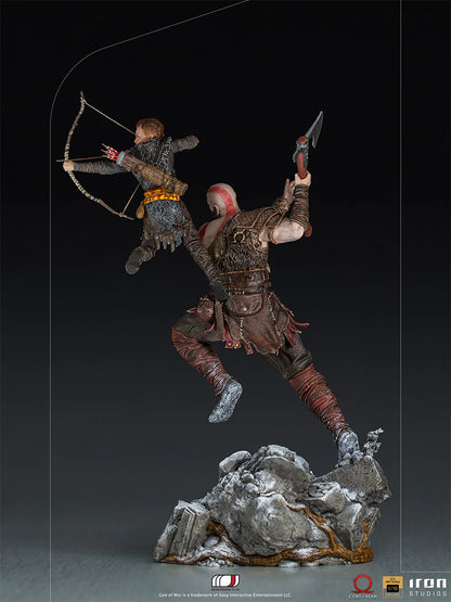 Iron Studios God Of War - Kratos and Atreus 34cm