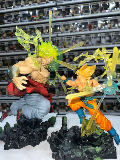 Figuarts Zero -  Super Saiyan Son Goku e Broly Battles 20cm e 32cm