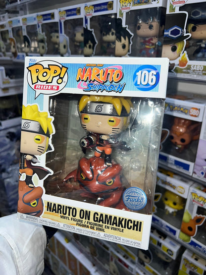 Naruto Shippuden - Naruto on Gamakichi (106) Special