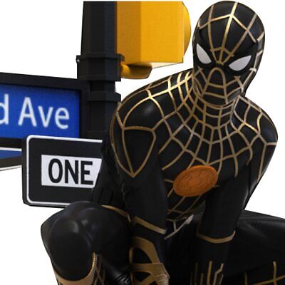 Diorama Stage - Spider-Man Black and Gold 25cm