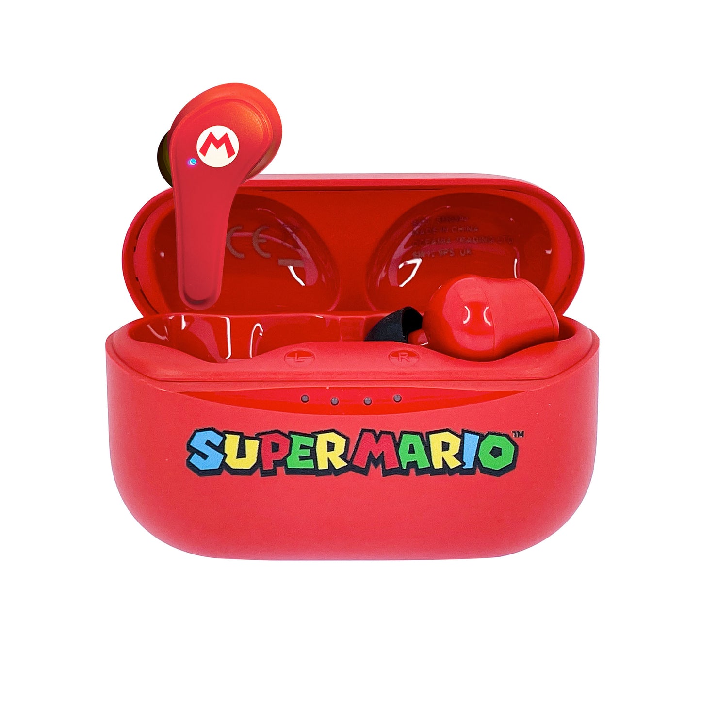 Earbuds  Wireless Super Mario  Red