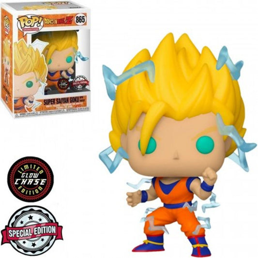 DragonBall Z - Super Saiyan Goku with Energy Chase Glow (865) confezione leggermente danneggiato