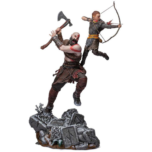 Iron Studios God Of War - Kratos and Atreus 34cm