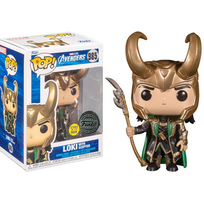 Loki - Loki with Scepter (985) "Funko Special" Glow