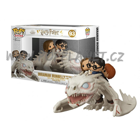 Harry Potter - Harry, Hermione & Ron Riding Gringotts Dragon (93)