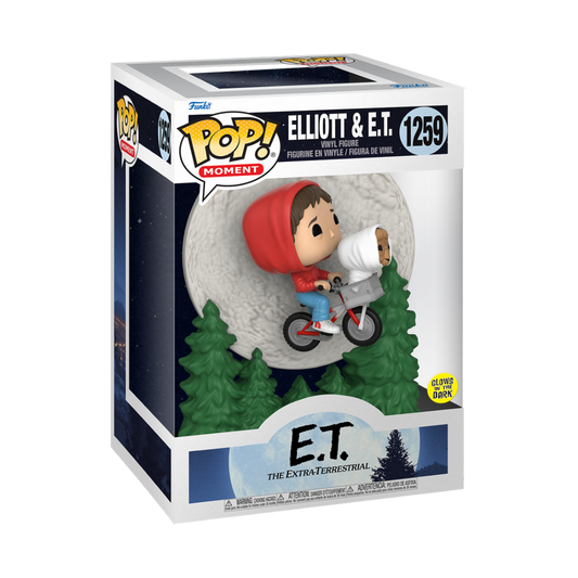 E.T. 40th - Moment: ET- Elliott and ET Flying (1259) Glows